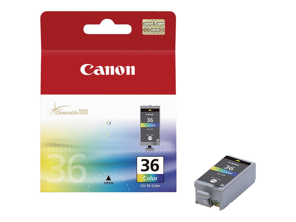 Canon CLI-36 Color - 12 ml - Farbe (Cyan, Magenta