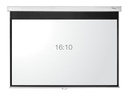 Optoma DE-1109EGA - Leinwand - Deckenmontage möglich, geeignet für Wandmontage - motorisiert - 277 cm (109")