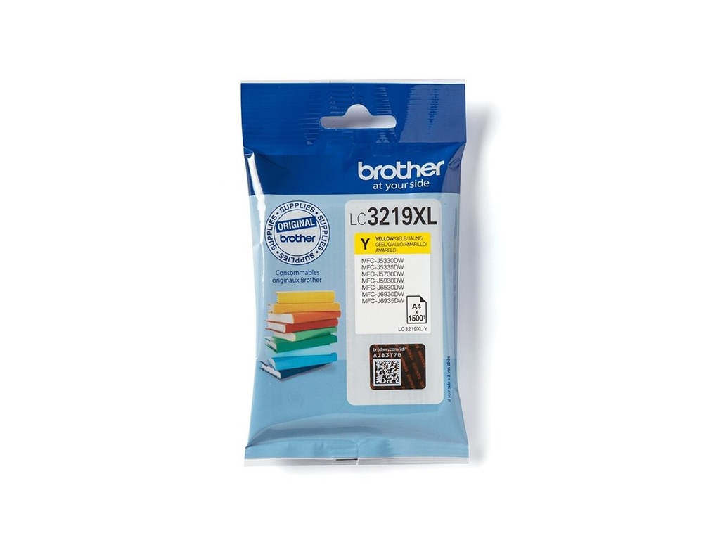 Brother LC3219XLY - XL - Gelb - original - Blisterverpackung