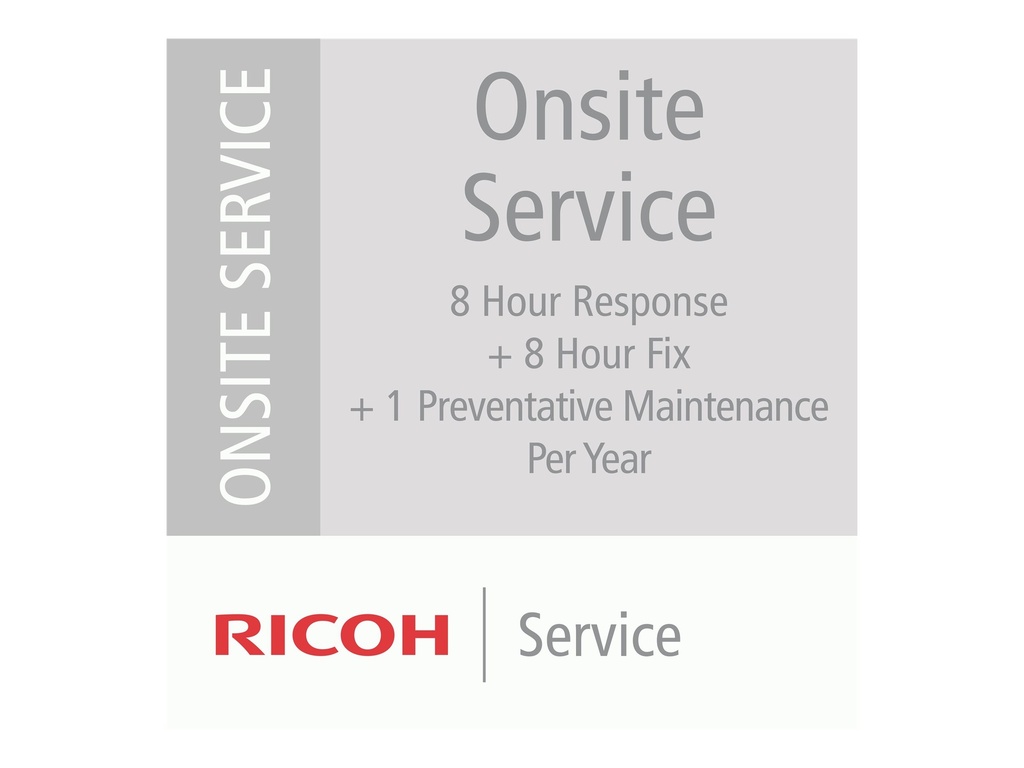 Fsas Technologies Ricoh Scanner Service Program 1 Year Silver Service Renewal for Fujitsu Mid-Volume Production Scanners - Serviceerweiterung (Erneuerung)