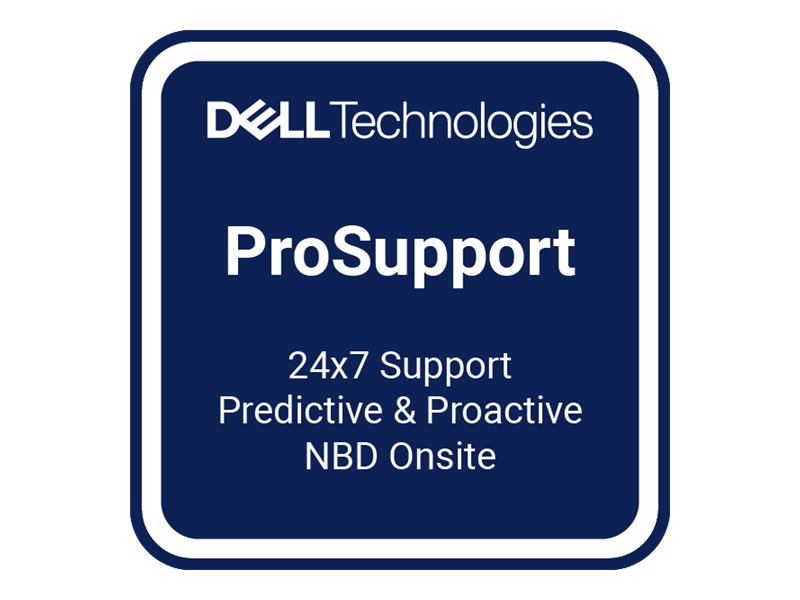 Dell Erweiterung von 3 jahre ProSupport auf 5 jahre ProSupport - Serviceerweiterung - Arbeitszeit und Ersatzteile - 2 Jahre (4./5. Jahr)