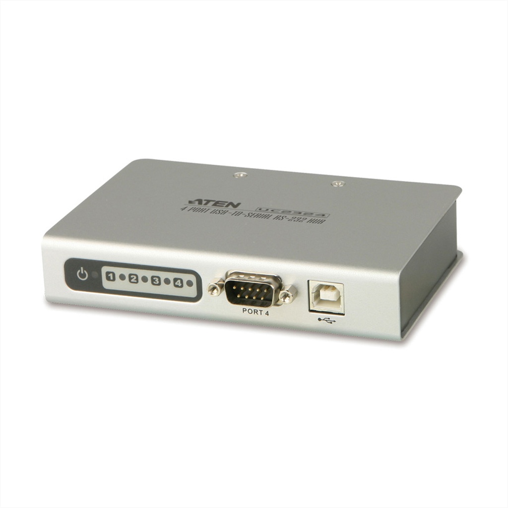 ATEN UC2324 Schnittstellenhub Silber