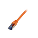 Synergy 21 Patchkabel RJ45 Cat6a 500Mhz orange S-STP S/FTP TPE Superflex AWG26 - Kabel - Netzwerk