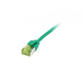Synergy 21 Patchkabel RJ45, CAT6A 500Mhz, 2m, grün, U/FTP, slimline rund d=3,8mm, TPE/LSZH(Superflex), AWG32, mit CAT7 Rohkabel, - Kabel - Netzwerk