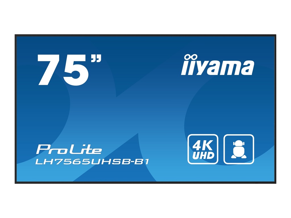 Iiyama ProLite LH7565UHSB-B1 - 190 cm (75") Diagonalklasse (189 cm (74.5")
