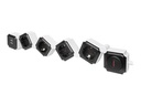 DIGITUS DA-70620 - Steckdosenleiste - Wechselstrom 250 V - 3680 Watt - Eingabe, Eingang Stromversorgung - Ausgangsanschlüsse: 4 (4 x Spannung, 2 x USB)