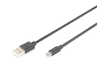 DIGITUS USB-A  Micro-B Anschlusskabel, 1,8m