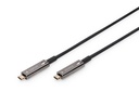 DIGITUS USB-C - USB-C AOC AV-Kabel, UHD 4K / 60 Hz, 15m