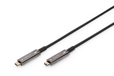 DIGITUS USB-C - USB-C AOC AV-Kabel, UHD 4K / 60 Hz, 10m