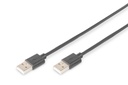 DIGITUS USB-A Anschlusskabel, 1m
