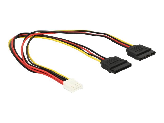 Delock Netzteil - 4-Pin-Mini-Stromversorgungsstecker (R)