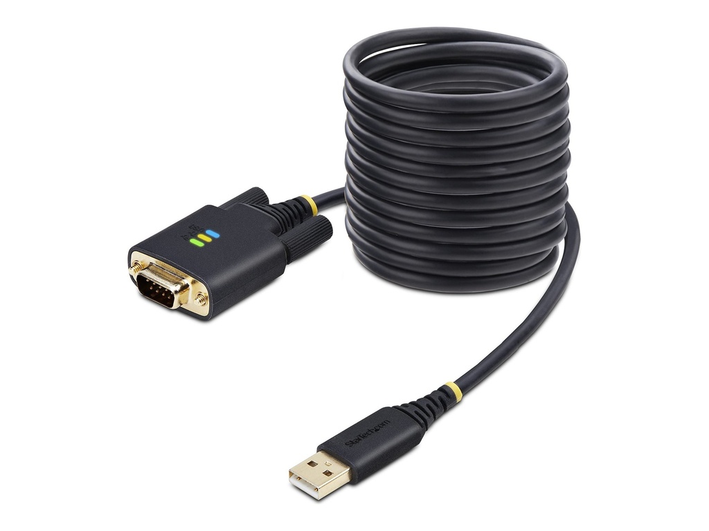 StarTech.com StarTech 3m USB auf Seriell Adapter, COM-Retention, FTDI, USB auf DB9 - Kabel USB / seriell - USB (M)