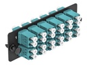 Delock Glasfaser-Adapterplatine - LC Duplex MM X 12