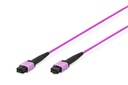 DIGITUS Glasfaser-Patchkabel, MPO, Buchse, OM4, Methode A, 2m