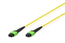 DIGITUS Glasfaser-Patchkabel, MPO, Buchse, OS2, Methode A, 20m