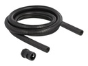 Delock Wellrohr - 18.5 mm - 2 m - Schwarz