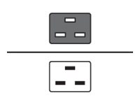 HPE Stromkabel - IEC 60320 C19 zu IEC 60320