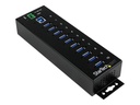 StarTech.com Startech 10 Port Industrieller USB 3.0 Hub