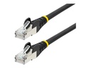 StarTech.com 50cm CAT6a Kabel, LSZH, 10 Gbit SFTP Netzwerk/Ethernet Kabel - Patch-Kabel - RJ-45 (M)