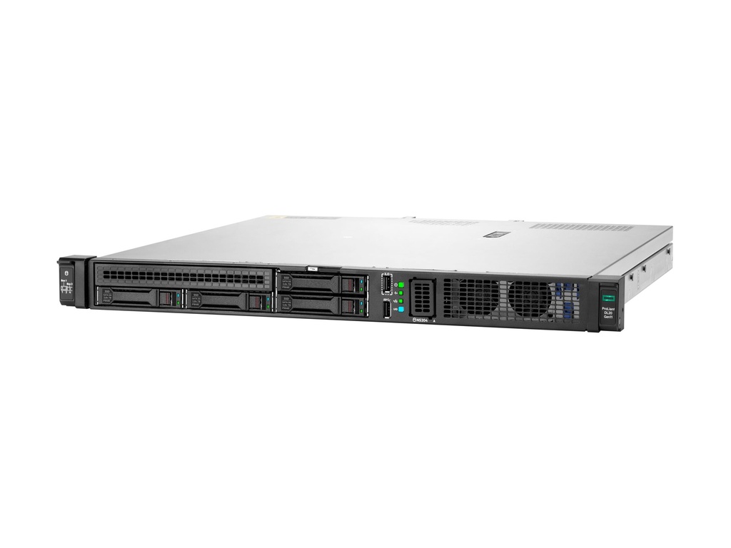 HPE ProLiant DL20 Gen11 - Server - Rack-Montage - 4U - 1-Weg - 1 x Xeon 6325P / 3.5 GHz - RAM 32 GB - SATA - Hot-Swap 8.9 cm (3.5")