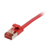 Synergy 21 Patchkabel RJ45, CAT6 250Mhz, 10m rot, FTP(U/FTP), TPE(Superflex), Flach - Kabel - Netzwerk