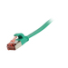 Synergy 21 Patchkabel RJ45, CAT6 250Mhz, 0,15m grün, FTP(U/FTP), TPE(Superflex), Flach - Kabel - Digital/Daten