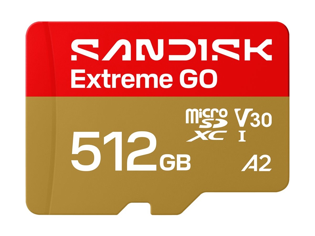 SanDisk Extreme Go - Flash-Speicherkarte - 512