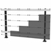 Peerless AV LED 5x5 Kitted+ Bolt Down Mount DS-LEDKBD-LSCB-5x5