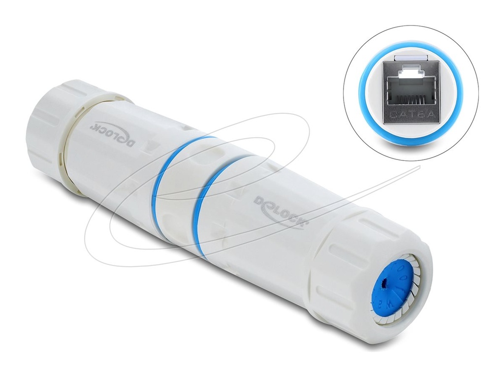 Delock Netzwerkkoppler - RJ-45 (W) zu RJ-45 (W)