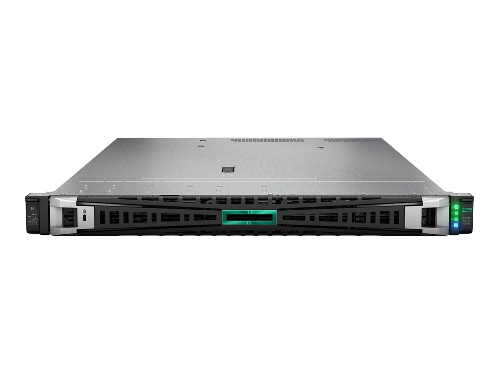 HPE ProLiant DL325 Gen11 - Server - Rack-Montage - 1U - 1-Weg - 1 x EPYC 9015 / 3.6 GHz - RAM 64 GB - SATA/SAS/NVMe - Hot-Swap 6.4 cm (2.5")