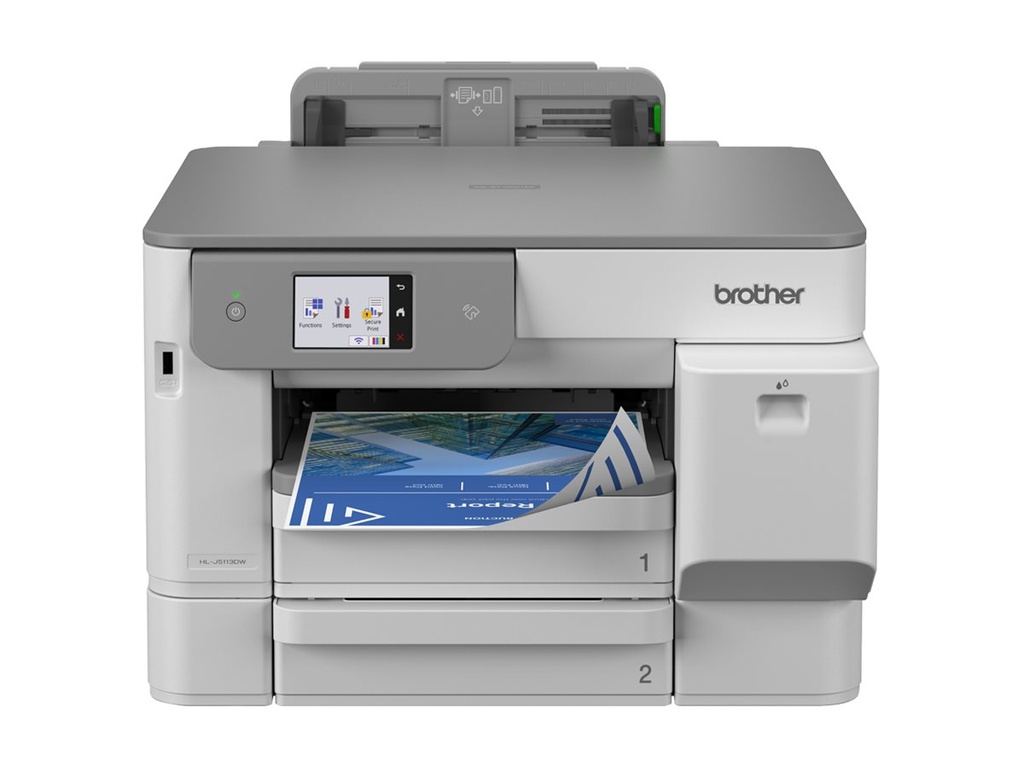 Brother HL-J5113DW - Drucker - Farbe - Duplex - Tintenstrahl - A4/Legal - 1200 x 4800 dpi - bis zu 28 ipm (einfarbig)