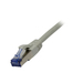 Synergy 21 Patchkabel RJ45 Cat6a 500Mhz grau S-STP S/FTP AWG27 LSZH - Kabel - Netzwerk