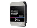 WD Ultrastar DC HC580 WUH722424AL5204 - Festplatte - Rechenzentrum - 24 TB - intern - 3.5" (8.9 cm)