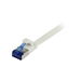 Synergy 21 Patchkabel RJ45, CAT6A 500Mhz, 0,5m, weiss, U/FTP, flach, TPE(Superflex), AWG32,
