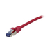 Synergy 21 Patchkabel RJ45, CAT6A 500Mhz, 5m, pink, S-STP(S/FTP), Komponent getestet(GHMT certified), AWG26, - Kabel - Netzwerk