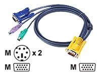[2L-5210P] ATEN 2L-5210P - Tastatur- / Video- / Maus- (KVM-)