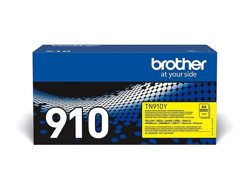 [TN-910Y] Brother Toner TN-910Y Gelb TN910 - Original - Tonereinheit