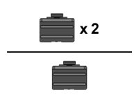 [9-05577-01] Quantum Y-Cable - Externes SAS-Kabel - 4-Lane - 4 x Mini SAS HD (SFF-8644)