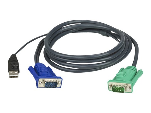 [2L-5201U] ATEN 2L-5201U - Tastatur- / Video- / Maus- (KVM-)