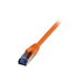 [S217256] Synergy 21 Patchkabel RJ45, CAT6A 500Mhz, 0,5m, orange, S-STP(S/FTP), TPE/LSZH(Superflex), AWG26, - Kabel - Netzwerk
