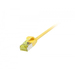 [S217371V3] Synergy 21 Patchkabel RJ45 CAT6A 500Mhz gelb U/FTP slimline rund d - Kabel - Netzwerk