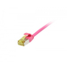 [S217380V3] Synergy 21 Patchkabel RJ45 CAT6A 500Mhz magenta U/FTP slimline rund d - Kabel - Netzwerk