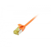 [S217366V3] Synergy 21 Patchkabel RJ45 CAT6A 500Mhz orange U/FTP slimline rund d - Kabel - Netzwerk
