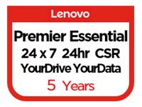 [5PS7A15217] Lenovo Committed Service Essential Service + YourDrive YourData + Premier Support - Serviceerweiterung - Arbeitszeit und Ersatzteile (für Server)