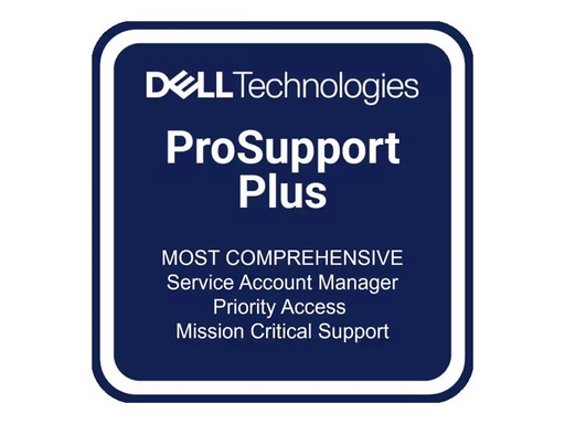 [T360_3PS3P4H] Dell Erweiterung von 3 jahre ProSupport for ISG auf 3 jahre ProSupport Plus 4H Mission Critical - Serviceerweiterung - Arbeitszeit und Ersatzteile (für Server)