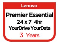 [5PS7B07960] Lenovo Essential Service + YourDrive YourData + Premier Support - Serviceerweiterung - Arbeitszeit und Ersatzteile (für Server)