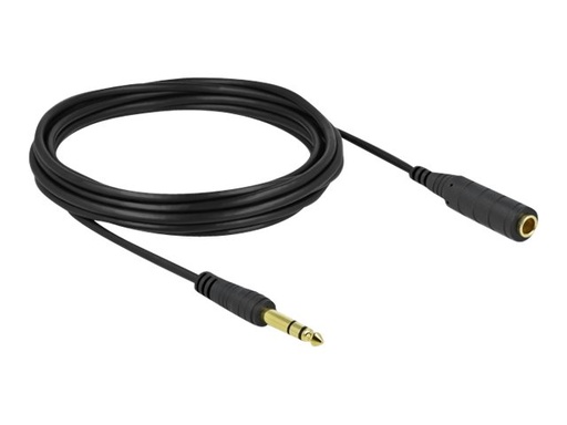 [86767] Delock Audioverlängerungskabel - Stereostecker männlich zu Stereostecker weiblich