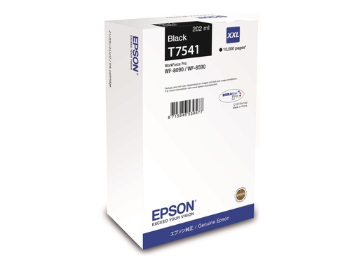 [C13T75414N] Epson Tinte C13T75414N T7541 XXL Schwarz - Original - Tintenpatrone
