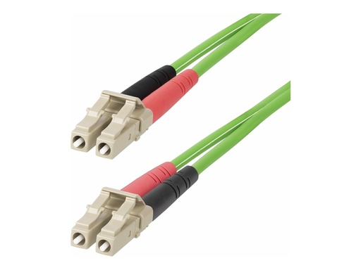 [LCLCL-5M-OM5-FIBER] StarTech.com 5m LC zu LC (UPC) OM5 Multimode Glasfaserkabel, LSZH LWL - Patch-Kabel - LC/UPC Multi-Modus (M)