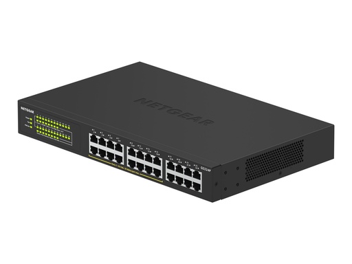 [GS324P-100EUS] Netgear GS324P - Switch - unmanaged - 16 x 10/100/1000 (PoE+)